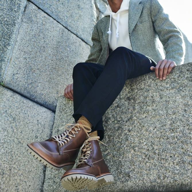 Allen Edmonds homens bota à prova de intempéries freeport 68T8D140 natural