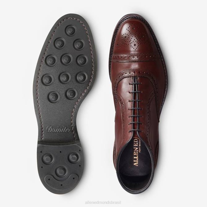 Allen Edmonds homens bota social hamilton oxford à prova de intempéries 68T8D55 Pimenta