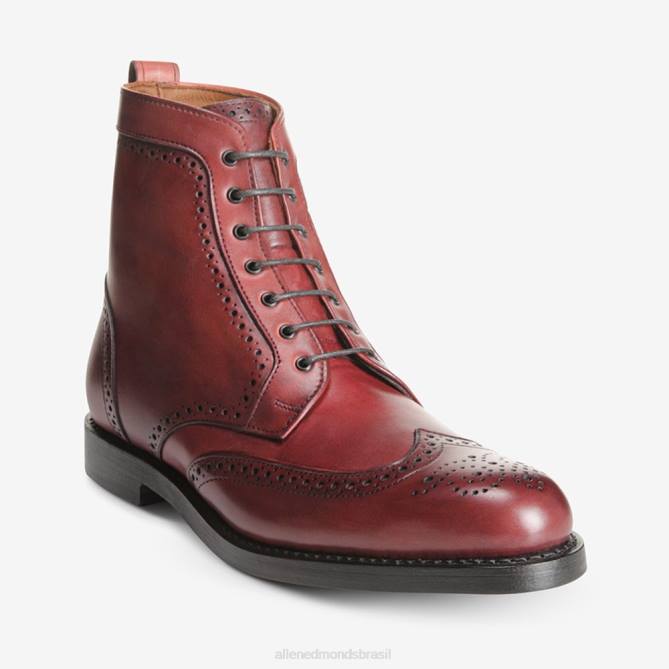 Allen Edmonds homens dalton bota tipo wingtip 68T8D106 sangue de boi