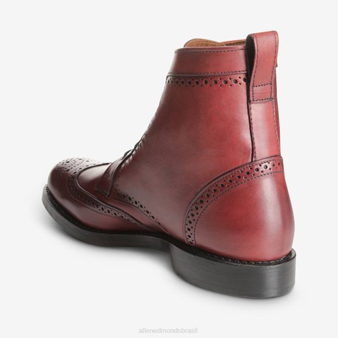 Allen Edmonds homens dalton bota tipo wingtip 68T8D106 sangue de boi