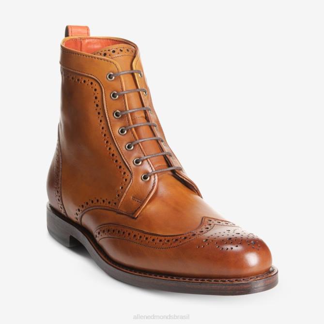 Allen Edmonds homens dalton bota tipo wingtip 68T8D483 noz marrom