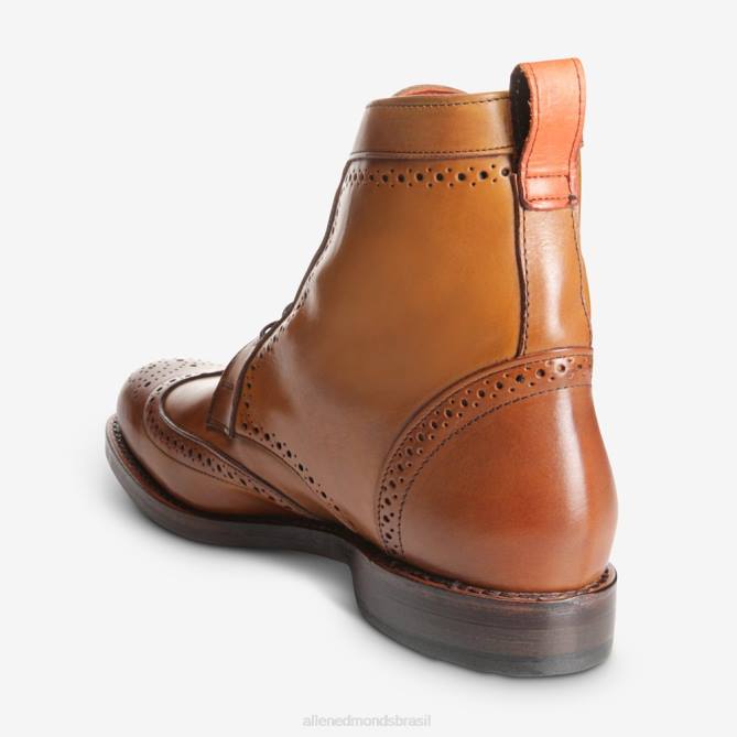Allen Edmonds homens dalton bota tipo wingtip 68T8D483 noz marrom