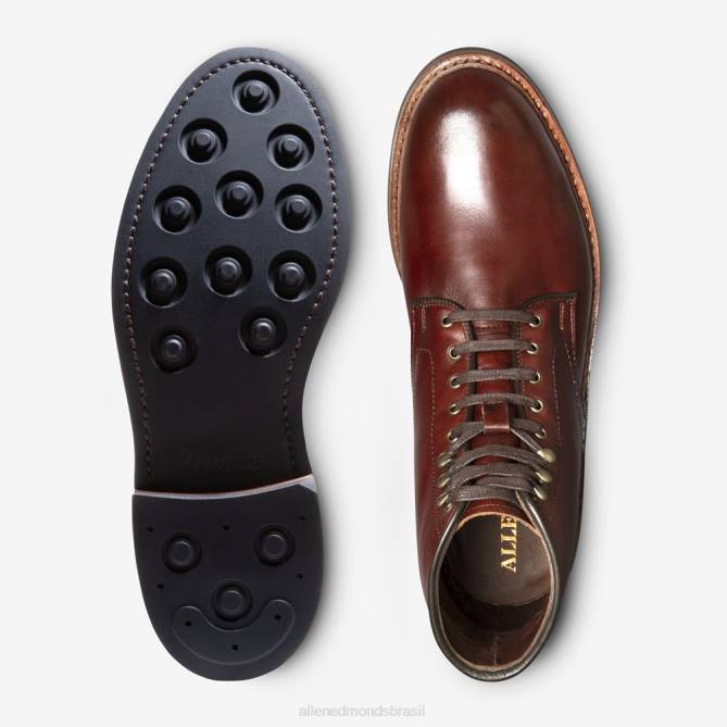 Allen Edmonds homens Higgins Mill bota à prova de intempéries 68T8D25 couro cromexcel pimentão