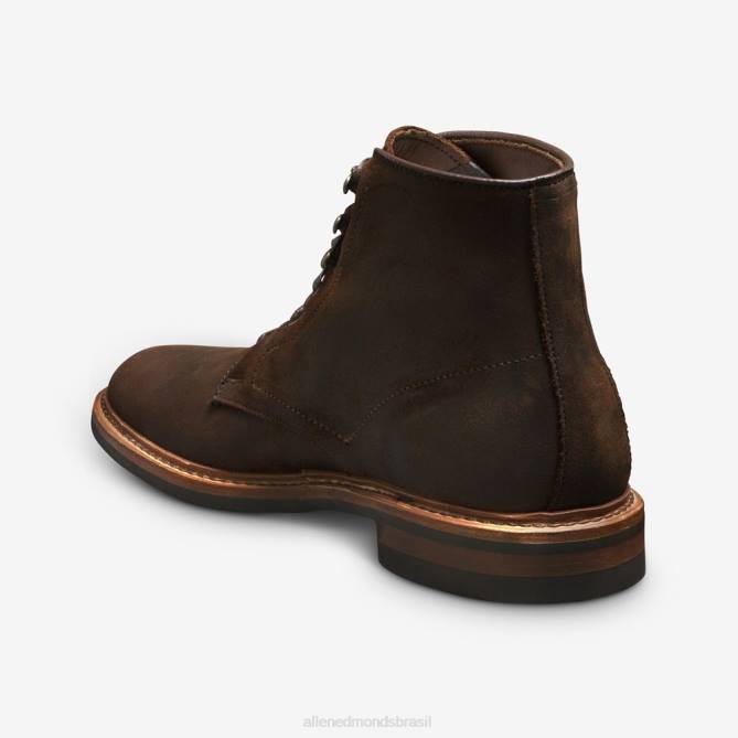 Allen Edmonds homens Higgins Mill bota à prova de intempéries 68T8D280 camurça encerada marrom