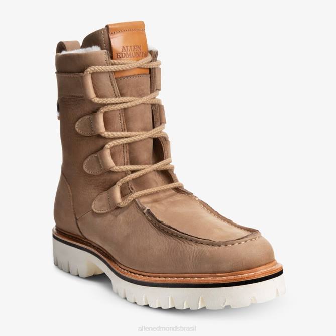 Allen Edmonds homens bota logger de camurça silverlake 68T8D119 bronzeado