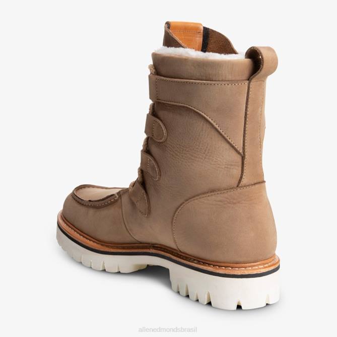 Allen Edmonds homens bota logger de camurça silverlake 68T8D119 bronzeado