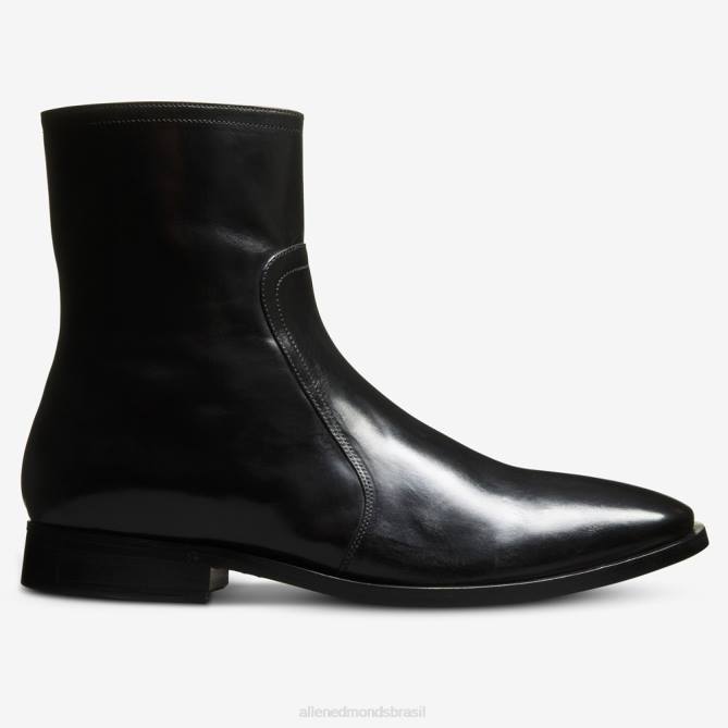 Allen Edmonds homens bota com zíper siena 68T8D149 preto