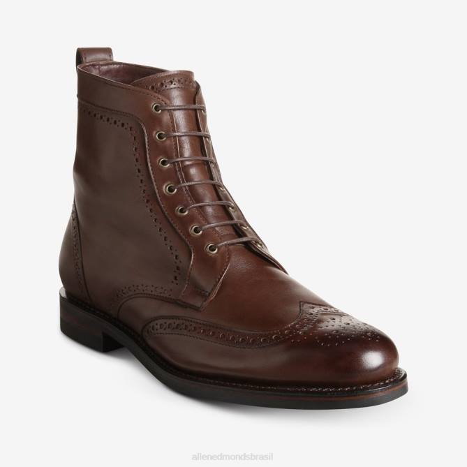 Allen Edmonds homens bota dalton à prova de intempéries com sola de borracha dainite 68T8D134 marrom