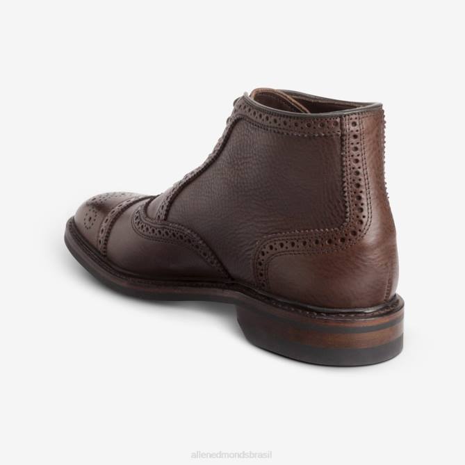Allen Edmonds homens hamilton bota oxford cap toe 68T8D131 marrom caído