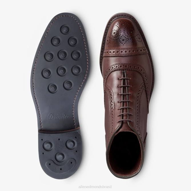 Allen Edmonds homens hamilton bota oxford cap toe 68T8D131 marrom caído