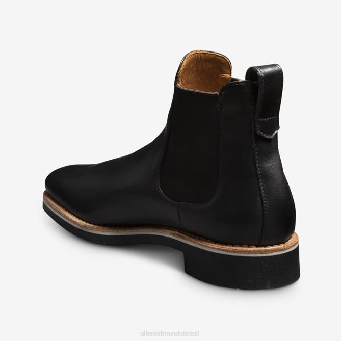 Allen Edmonds homens bota chelsea com assinatura do liverpool 68T8D50 couro preto