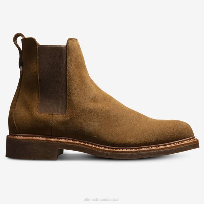 Allen Edmonds homens bota chelsea denali 68T8D62 camurça marrom