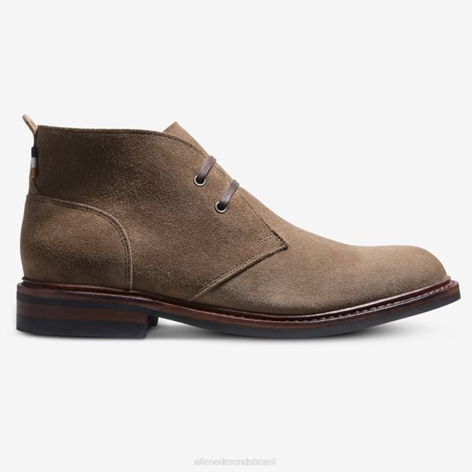 Allen Edmonds homens bota chukka chandler 68T8D380 camurça marrom