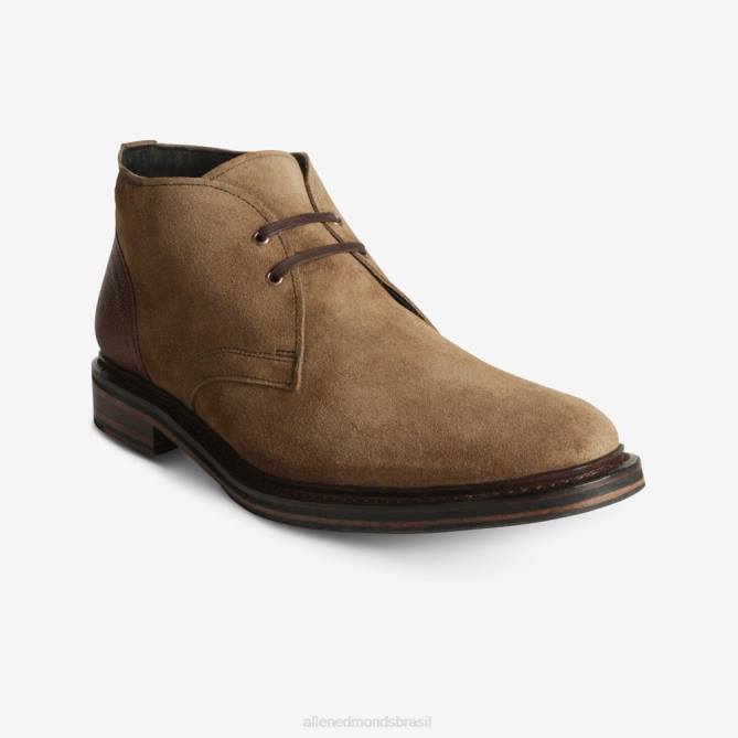 Allen Edmonds homens bota chukka cyrus 68T8D150 camurça marrom claro