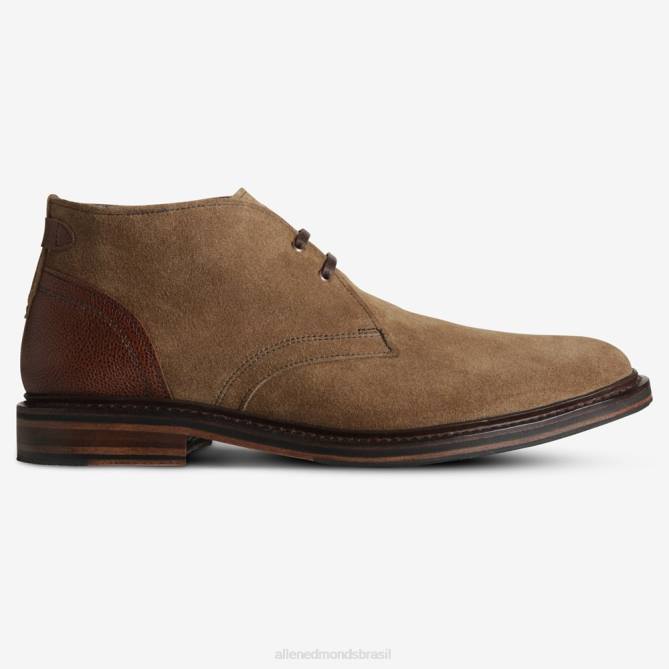 Allen Edmonds homens bota chukka cyrus 68T8D150 camurça marrom claro