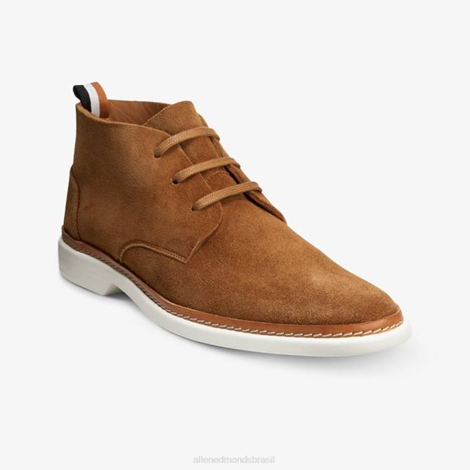 Allen Edmonds homens chukka de camurça mais selvagem 68T8D430 bolota castanho claro