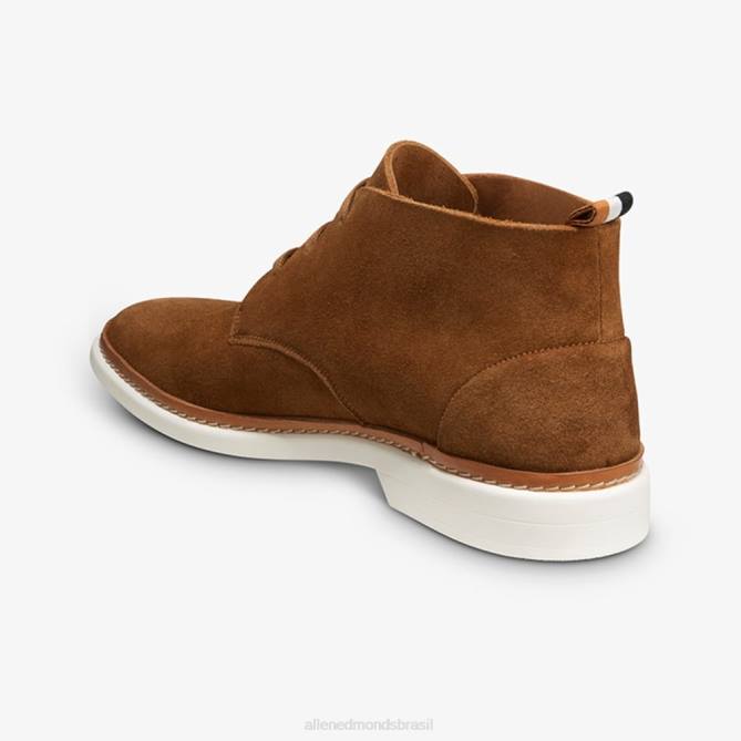Allen Edmonds homens chukka de camurça mais selvagem 68T8D430 bolota castanho claro