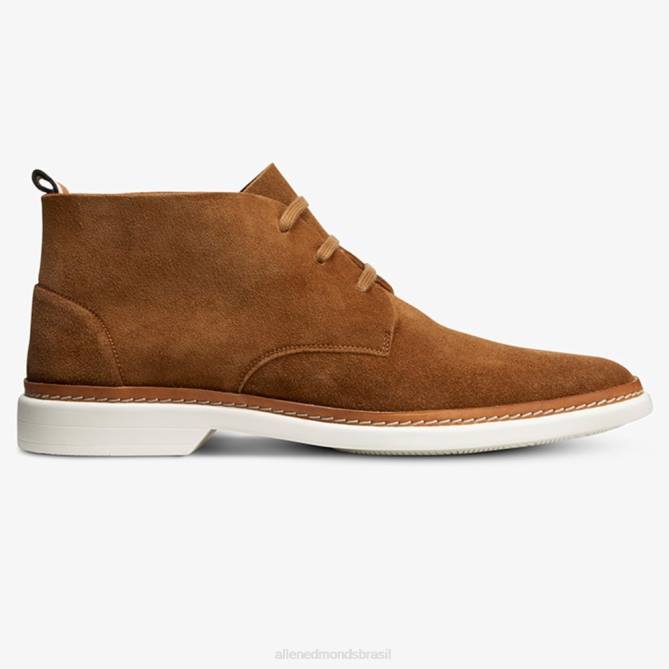 Allen Edmonds homens chukka de camurça mais selvagem 68T8D430 bolota castanho claro