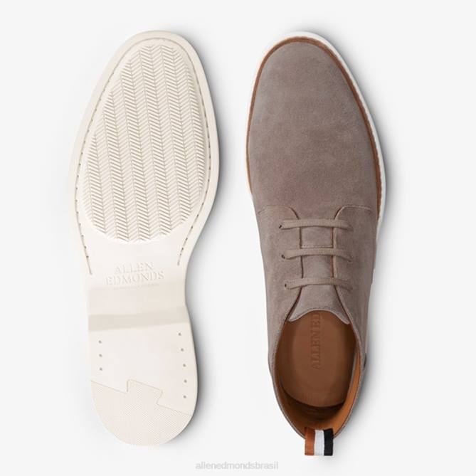 Allen Edmonds homens chukka de camurça mais selvagem 68T8D96 cinza estanho