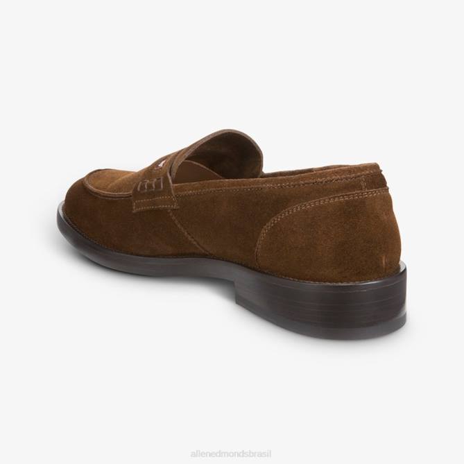 Allen Edmonds homens bolama mocassim de camurça por armando cabral 68T8D125 marrom