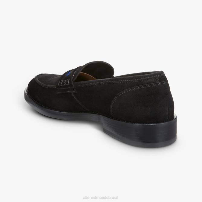 Allen Edmonds homens bolama mocassim de camurça por armando cabral 68T8D464 preto
