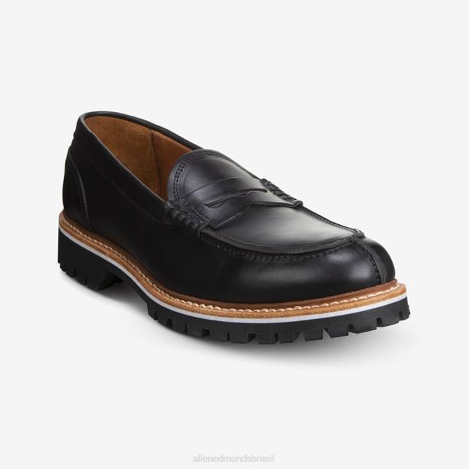 Allen Edmonds homens mocassim penny assinatura freeport 68T8D86 couro preto