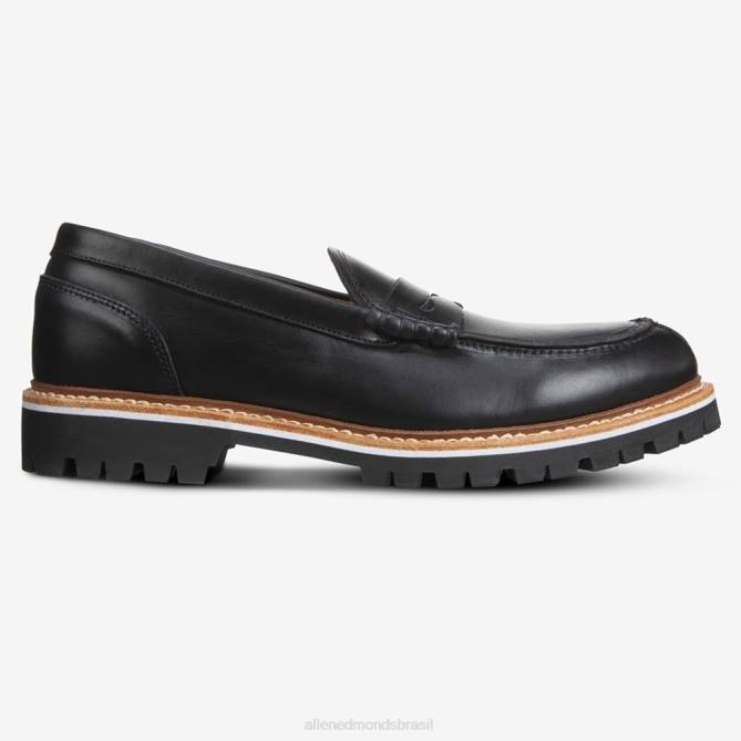 Allen Edmonds homens mocassim penny assinatura freeport 68T8D86 couro preto
