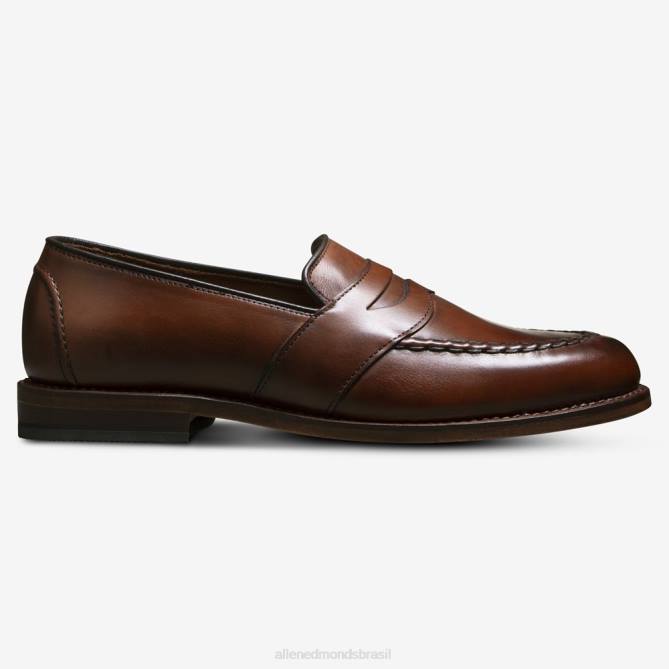 Allen Edmonds homens mocassim randolph penny 68T8D90 pimentão escuro