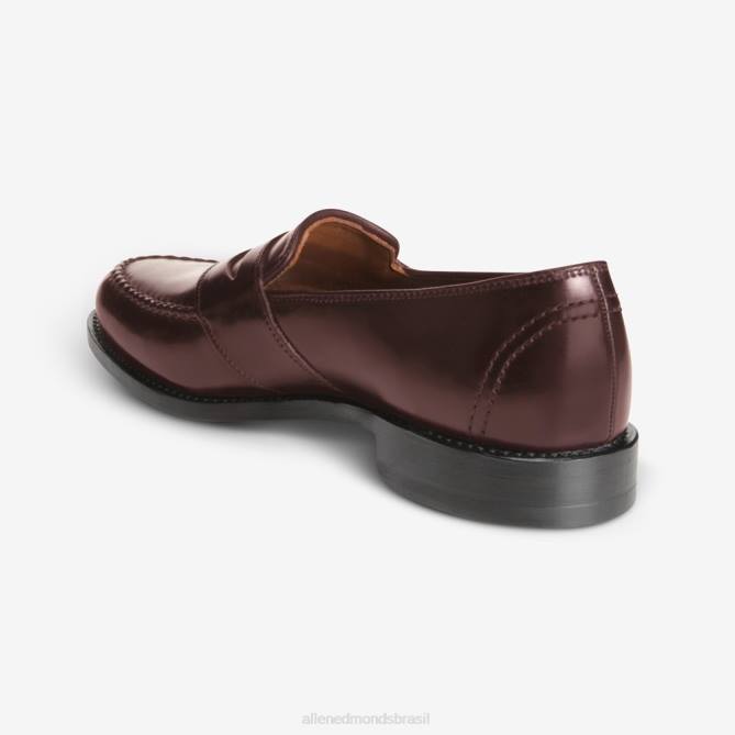 Allen Edmonds homens randolph shell cordovan mocassim penny 68T8D300 bordô de cordovão