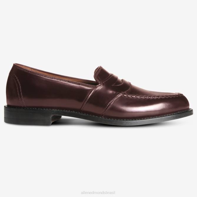 Allen Edmonds homens randolph shell cordovan mocassim penny 68T8D300 bordô de cordovão
