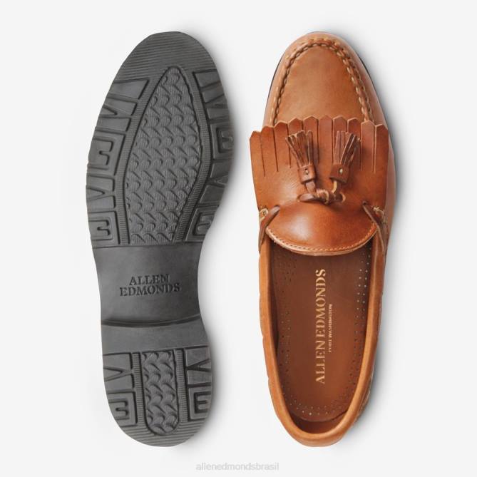 Allen Edmonds homens mocassim borla nashua 68T8D100 bronzeado