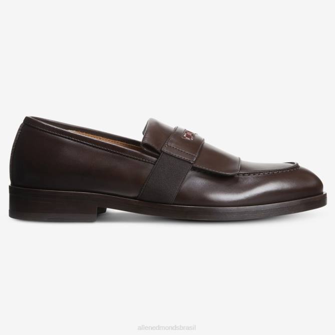 Allen Edmonds homens bissau vestido mocassim por armando cabral 68T8D126 conhaque