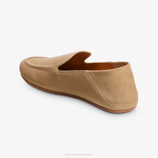 Allen Edmonds homens scarsdale mocassim sem cadarço 68T8D93 osso
