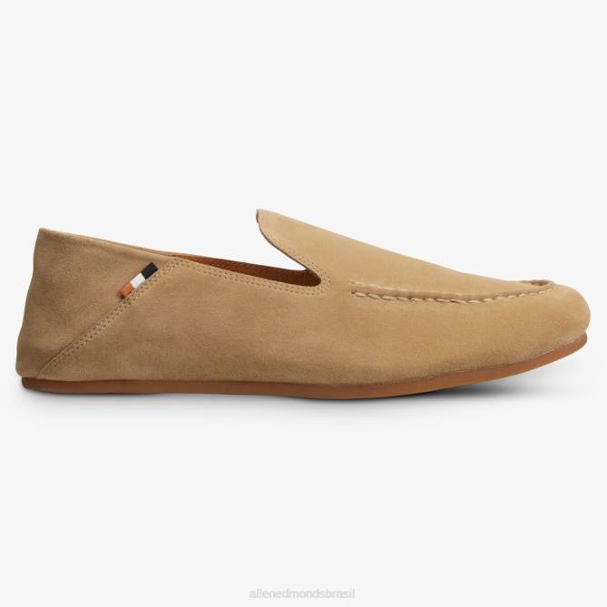 Allen Edmonds homens scarsdale mocassim sem cadarço 68T8D93 osso