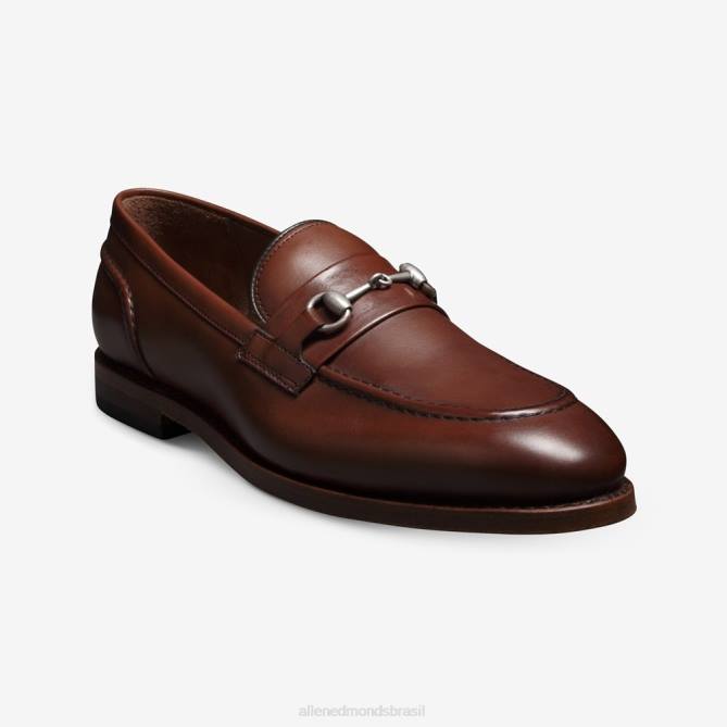 Allen Edmonds homens Randolph bit mocassim 68T8D189 couro de pimentão