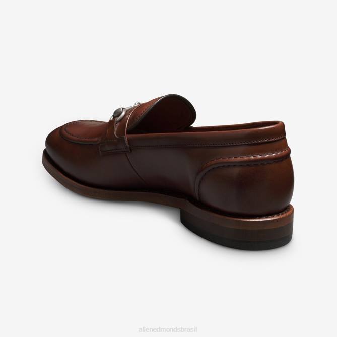 Allen Edmonds homens Randolph bit mocassim 68T8D189 couro de pimentão