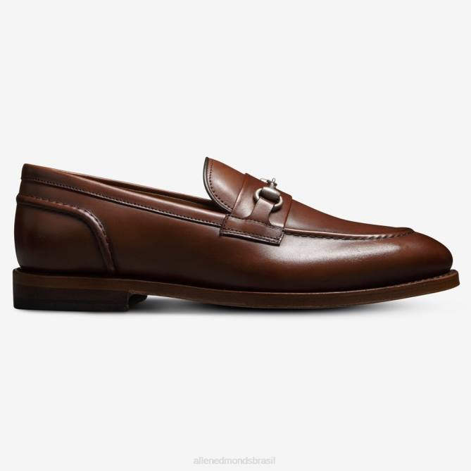 Allen Edmonds homens Randolph bit mocassim 68T8D189 couro de pimentão