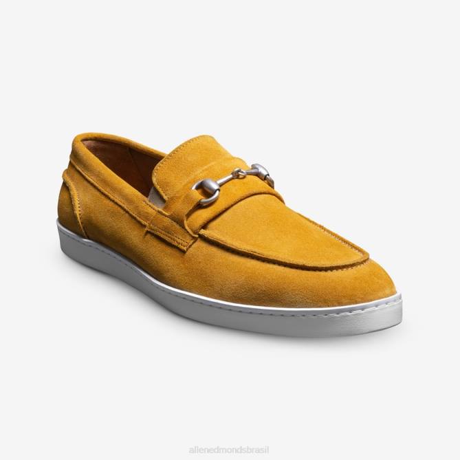Allen Edmonds homens randolph bit tênis sem cadarço 68T8D203 camurça amarela