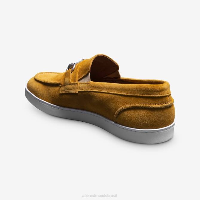 Allen Edmonds homens randolph bit tênis sem cadarço 68T8D203 camurça amarela