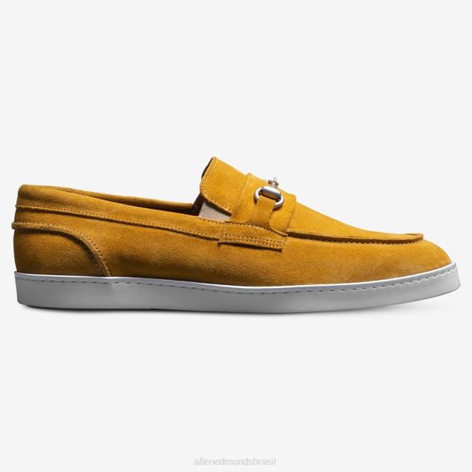 Allen Edmonds homens randolph bit tênis sem cadarço 68T8D203 camurça amarela