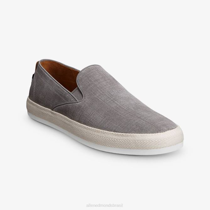 Allen Edmonds homens sandália de praia holden 68T8D387 camurça piambo