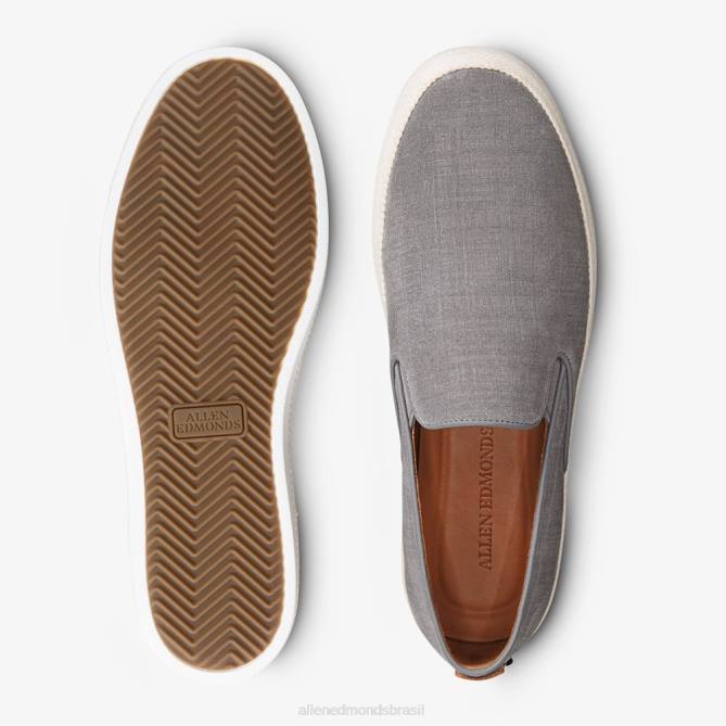 Allen Edmonds homens sandália de praia holden 68T8D387 camurça piambo