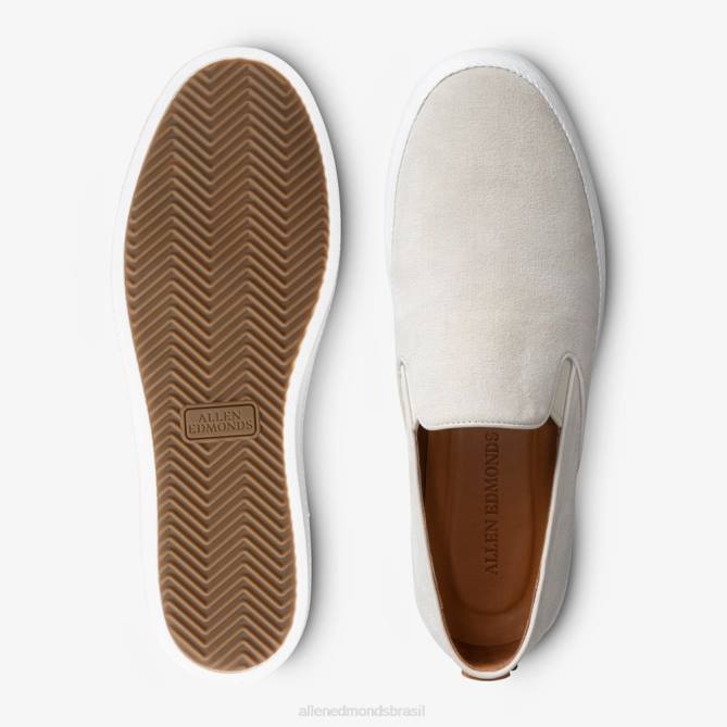 Allen Edmonds homens sandália de praia holden 68T8D71 cinza claro