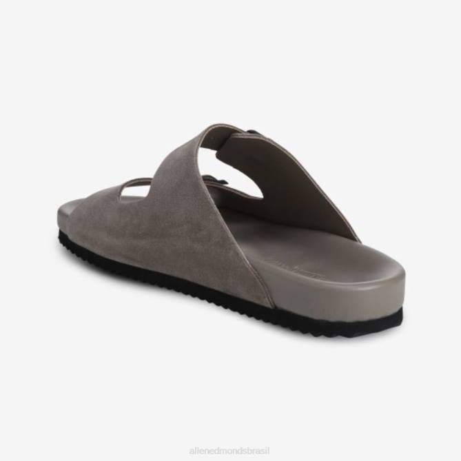 Allen Edmonds homens sandália de camurça pardal 68T8D121 cinza