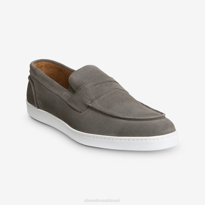 Allen Edmonds homens randolph tênis de camurça sem cadarço 68T8D270 camurça cinza