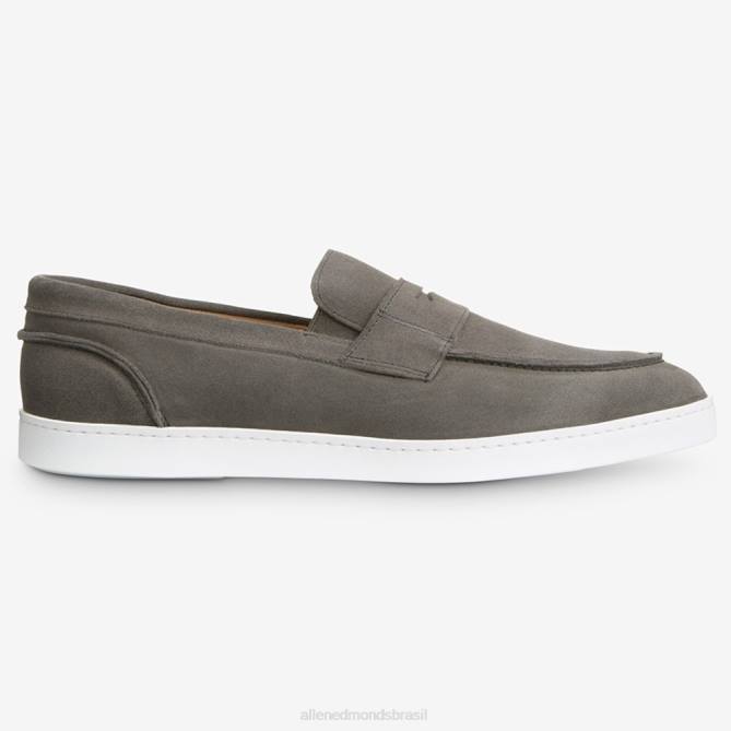 Allen Edmonds homens randolph tênis de camurça sem cadarço 68T8D270 camurça cinza