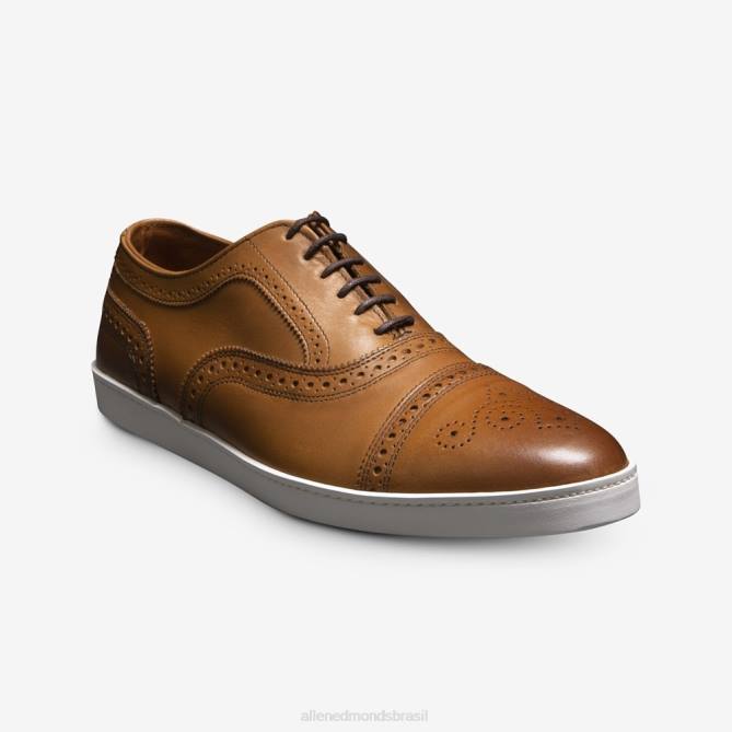 Allen Edmonds homens sapatilha tipo oxford 68T8D33 noz marrom