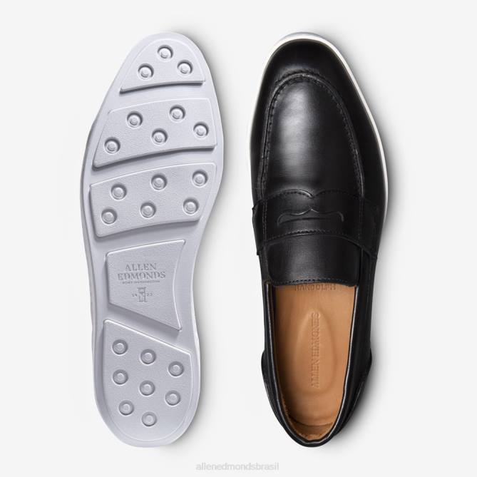 Allen Edmonds homens tênis Randolph sem cadarço 68T8D257 preto