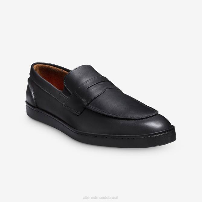 Allen Edmonds homens tênis Randolph sem cadarço 68T8D259 couro preto
