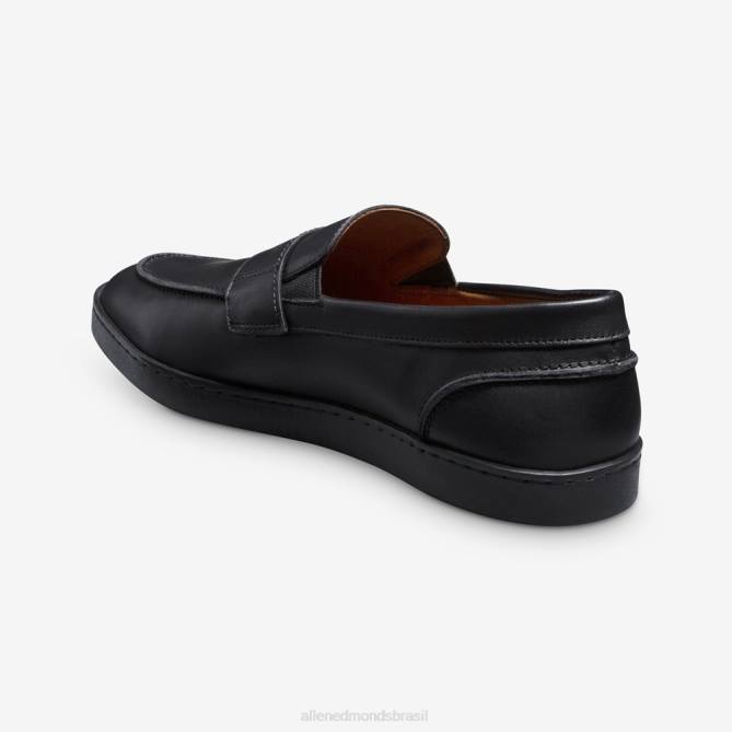 Allen Edmonds homens tênis Randolph sem cadarço 68T8D259 couro preto